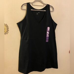 GAP Black Active Dress with hidden Shorts with a pocket